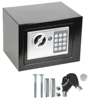 Produktbild von Digitale Safe-Box, Dualer Zugang, Kompaktes Design, schwarz