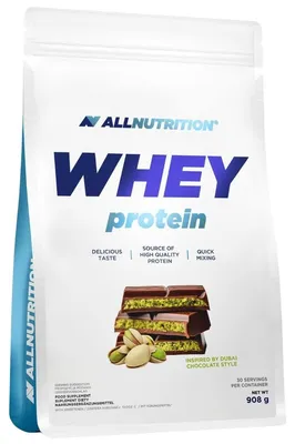 Produktbild von ALLNUTRITION Whey Protein 908g – Erdnussbutter