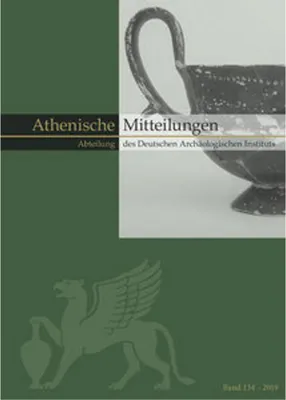 Immagine prodotto di Mitteilungen des Deutschen Archäologischen Instituts, Athenische Abteilung