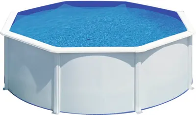 Produktbild von Aufstellpool Stahlwandpool-Set Planet Pool Vision-Pool Classic rund Ø360x120 cm inkl. Sandfilteranlage, Leiter, Einbausk