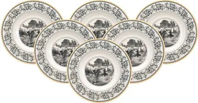Obrázok produktu pre Villeroy & Boch Audun Ferme polievkový tanier ø 24,2 cm sada 6 ks - DS