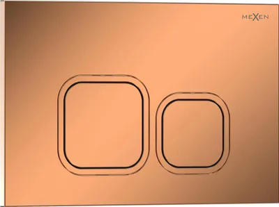 Produktbild von Mexen Tex 03 Spültaste, glänzendes Roségold - 6103-09