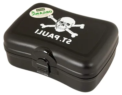 Produktbild von Nachhaltige Brotdose Lunchbox Snackbox - schwarz