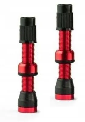 Produktbild von Trezado Tubeless Ventile Schrader Rot für Fahrräder