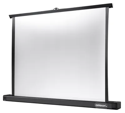 Produktbild von Celexon 1091343, Manuell, 76,2 cm (30"), 66 cm, 37 cm, 16:9, Mattweiß