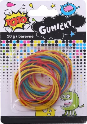 Immagine prodotto di Elastici colorati 10 g