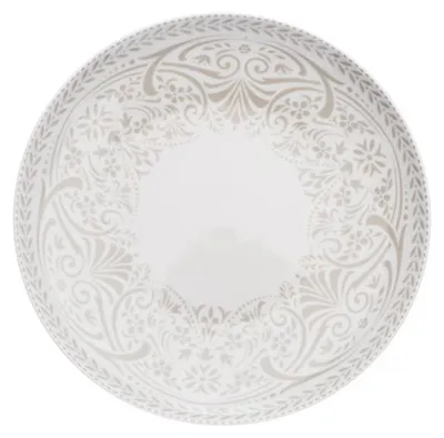 Produktbild von Tom, flacher Teller, 26 cm, graue Spitze, tschechisches Porzellan, Thun