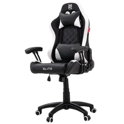A gaming chair on a white background.