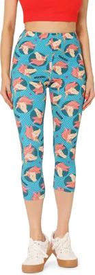 Produktbild von Merry Style Mädchen Jugend 3/4 Leggings MS10-409(Blau/Einhorn,170)
