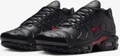 Produktbild von Nike TN Air Max Plus Premium "Bred" Schwarz/Rot, Größe: 44