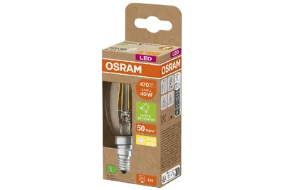 Produktbild von Osram AC45270, 2,5 W, 40 W, E14, 470 lm, 50000 h, Warmweiß