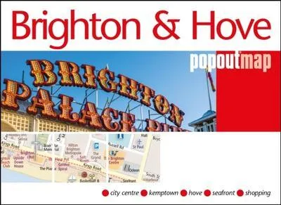 Immagine prodotto di Brighton & Hove Popout Map – Lingua: Inglese