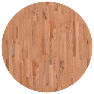 Immagine prodotto di Piano tavolo vidaXL rotondo in legno massello di faggio, Ø 90 x 1,5 cm