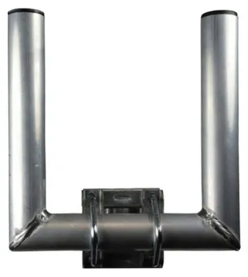 Produktbild von PremiumX Doppel-Mastausleger 25cm Ø 40mm ALU Wandhalter SAT U-Halter