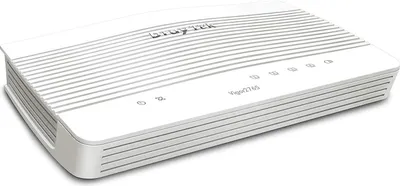 Produktbild von DrayTek Vigor2765, Ethernet-WAN, Gigabit Ethernet, DSL-WAN, Weiß