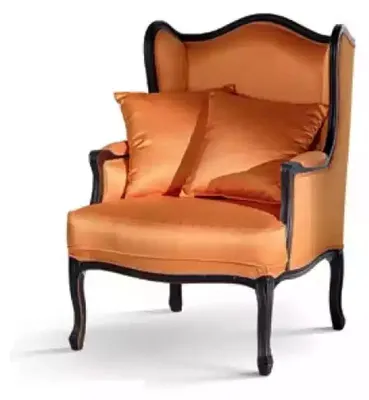 Zdjęcie produktu dla Klasyczny fotel sofa 1 osobowa designerskie sofy tekstylne tapicerka nowy