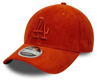 Produktbild von New Era 9FORTY Cap MLB Los Angeles Dodgers Cord rust red