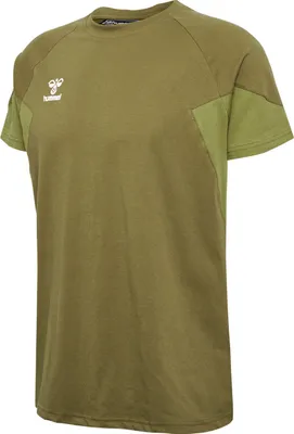 Zdjęcie produktu dla hummel hmlTRAVEL T-SHIRT S/S MILITARY OLIVE MILITARY OLIVE M