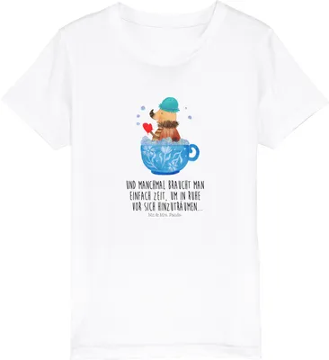 Produktbild von Mr. & Mrs. Panda Kleinkinder T-Shirt Nachtfalter Schaumbad 7-8 Jahre (122/128) - Weiß - Geschenk, Ziele, Kinder, Tasse, Badezimmer, Lustige Sprüche, Kindershirt, WC, Bad