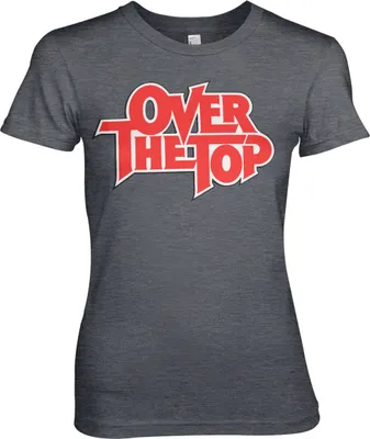 Produktbild von Over The Top Logo Girly Tee - Medium - DarkHeather