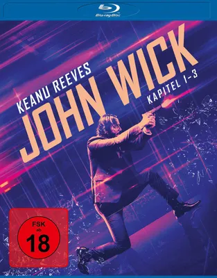 Produktbild von Blu-ray John Wick - Kapitel 1-3