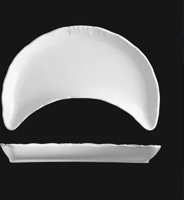 Produktbild von Schale aus Knochen, 23 cm, weißes Porzellan, Verona, G. Benedikt