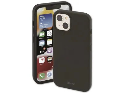 Produktbild von Hama MagCase Finest Feel PRO, Cover, Apple, iPhone 14, 15,5 cm (6.1"), Schwarz