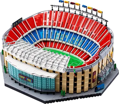 Produktbild von LEGO 10284 Icons Camp Nou – FC Barcelona Fußballstadion, Modellbausatz, großes Set für Erwachsene, Geschenkidee