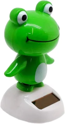 Produktbild von Solar Wackelfigur Frosch