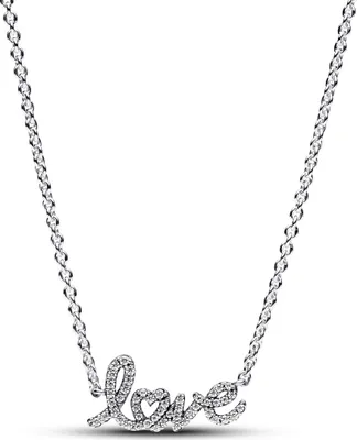 Produktbild von Pandora Kette Handwritten Love 393076C01-45 Silber L45