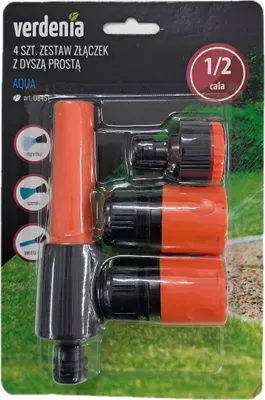 Zdjęcie produktu dla Zestaw 4-elementowy z dyszą zraszającą 1/2 cala