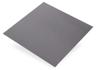 Stahlblech 0,6 mm, 500 x 250 mm, rechteckig, grau