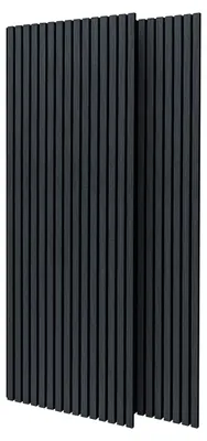 Immagine prodotto di Mozart - Set di 2 pannelli fonoassorbenti decorativi in legno 235x60 cm, nero