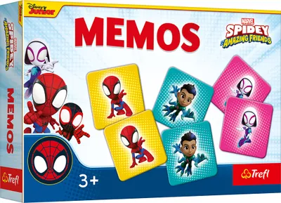 Obrázok produktu pre Trefl Pexeso Spidey a jeho úžasní priatelia