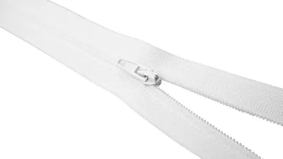Produktbild von Reißverschluss Nylon 40 cm 1# Weiß