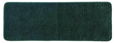Productafbeelding van Antislip badmat, wasbaar, diepgroen, 45x120 cm, microvezel