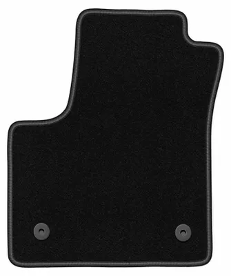 Immagine prodotto di Tappetino guidatore in moquette per Opel Meriva B 2010-2017 (monovolume) – 1 pezzo, nero, su misura – Wielganizator BASIC