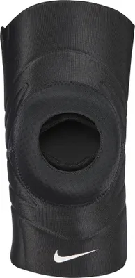 Produktbild von Nike Kniebandage Pro Open Patella Sportbandage schwarz Größe S Unterstützung