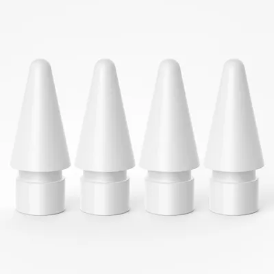 Produktbild von Apple Pencil Ersatzspitzen 4 Stueck kompatibel mit Pencil 1 und 2 iPad Zubehoer