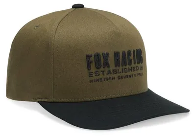 Image de Casquette snapback Fox Warped [vert olive], taille unique