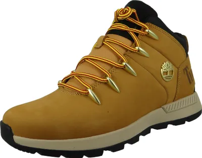 A single Timberland Sprint Trekker Mid boot is shown against a white background.