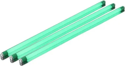 Produktbild von 8872 LED Röhre 9 Watt T8 60cm 1000 Lumen Kunststoff im 3er Satz Grün