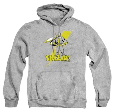 Produktbild von Shazam - Kapuzenpullover für Herren/Damen Uni TV38999 (XXL) (Sportliches Heather)