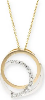 Produktbild von Kettenanhänger Gold 333 Zirkonia JL10-02-1678 JuwelmaLux