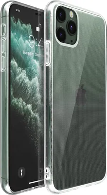 Immagine prodotto di Avizar, custodia resistente agli urti in morbido silicone per iPhone 11 Pro classico, trasparente