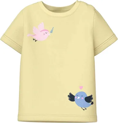 Obrázek produktu pro Tričko Name It 13229240-PASTELYELLOW pro Dětské
