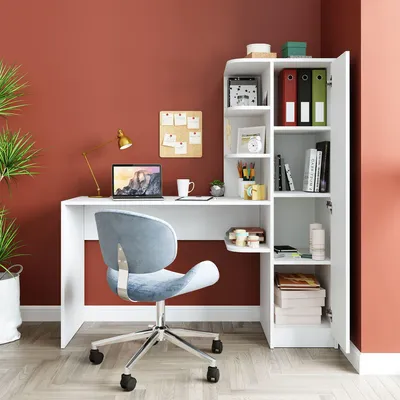 Productafbeelding van Skye Decor, Nesting Tafel (3-delig) - Saffier Eikenhout, 100% melamine | 100% melaminecoating op spaanplaat, wit, modern, 143,2 x 50 cm