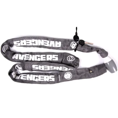 Immagine prodotto di Lucchetto a cavo Avengers per biciclette - design da supereroe per una protezione sicura