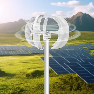Imagen del producto de Turbina eólica - Generador eólico vertical - Aerogenerador - Generador de energía eólica - Dispositivo de generación de energía eólica - 12V 600W