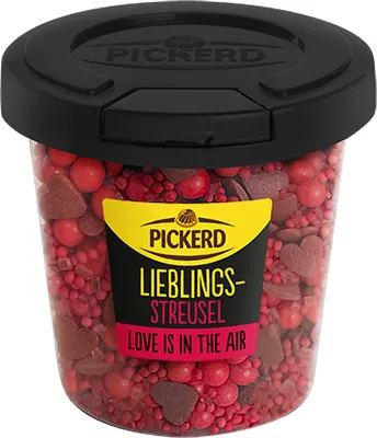 Produktbild von Pickerd Lieblingsstreusel Love is in the air 110g